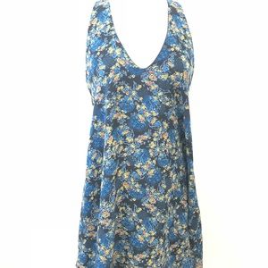 Floral T-Strap Back Dress